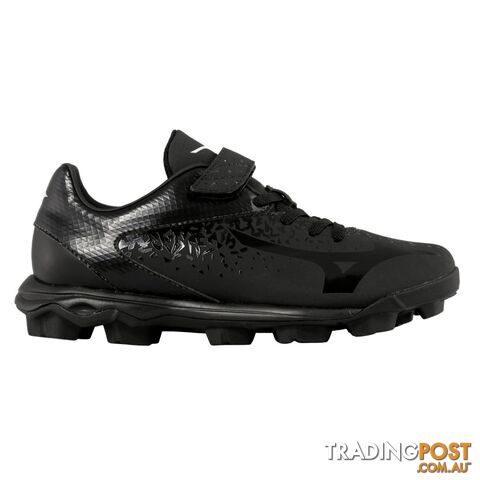 Mizuno Junior Wave Select Nine Diamond Shoe - Black - MIZUNO - 9342556281078