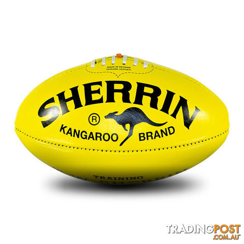 Sherrin KB Size 5 Training Ball-Yellow - SHERRIN