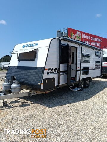 Franklin Razor Core 2017 Franklin Core Razor 21ft 4 Bunk Family Caravan
