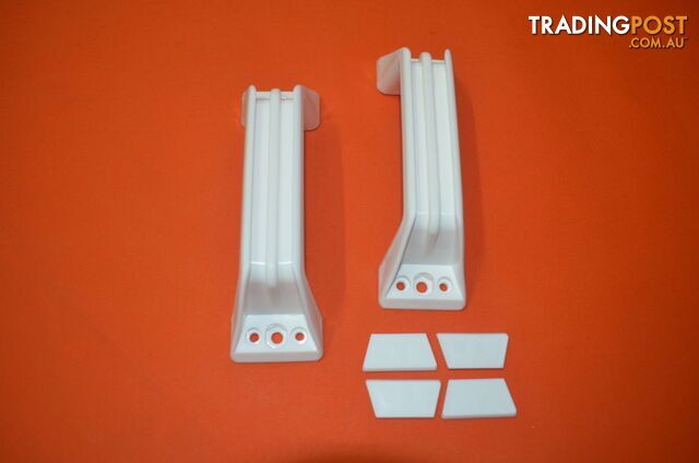 Zadi - Plastic Grab Handle - White - SKU0086