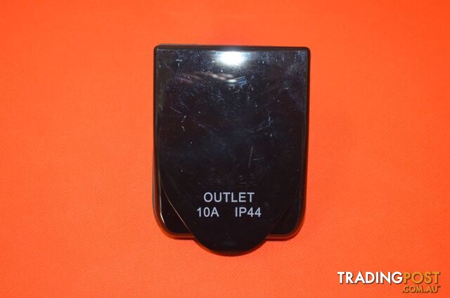 240V 10 amp Power Outlet - Black - SKU3017 - photo 4 of 6