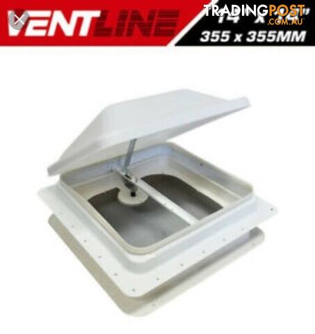 Ventline vent complete for bathroom or roof top (no fan) - SKU6050