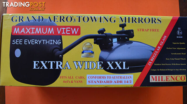 Milenco Grand Aero4 - Clip on mirror - SKU0001