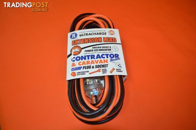 Power Sheild - 15 amp 10m Extension Lead - SKU3021