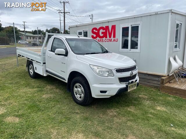 2013 HOLDEN COLORADO LX RG CAB CHASSIS