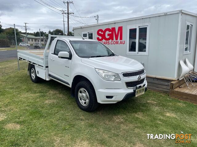 2013 HOLDEN COLORADO LX RG CAB CHASSIS