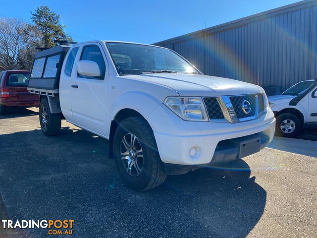 2012 NISSAN NAVARA RX D40 CAB CHASSIS