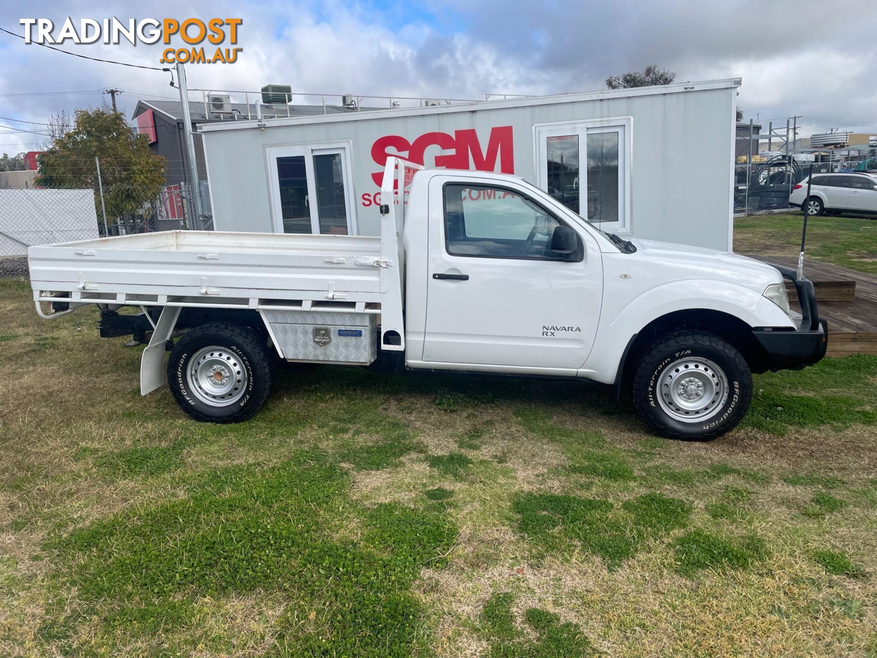 2012 NISSAN NAVARA SERIES D40 CAB CHASSIS