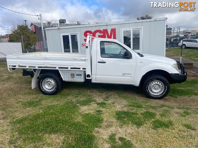 2012 NISSAN NAVARA SERIES D40 CAB CHASSIS