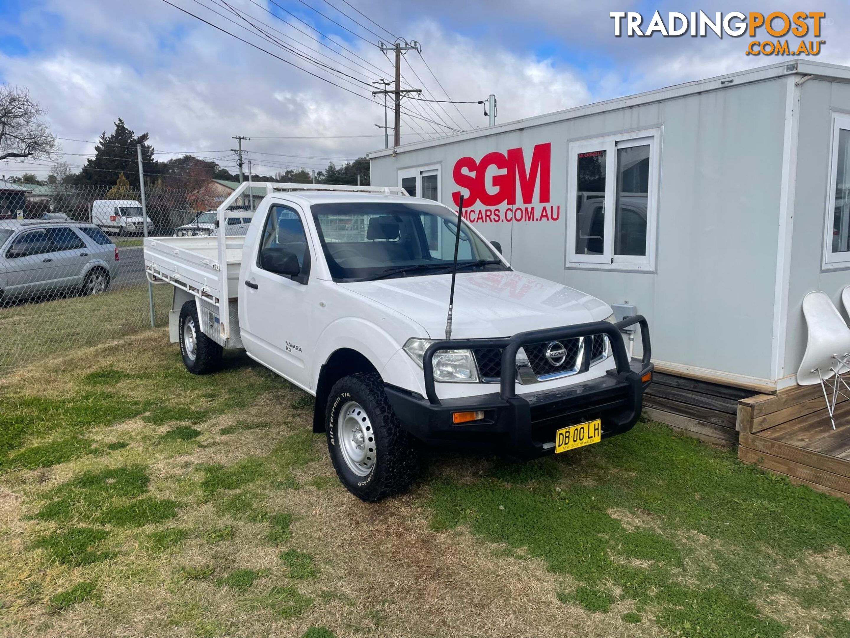 2012 NISSAN NAVARA SERIES D40 CAB CHASSIS