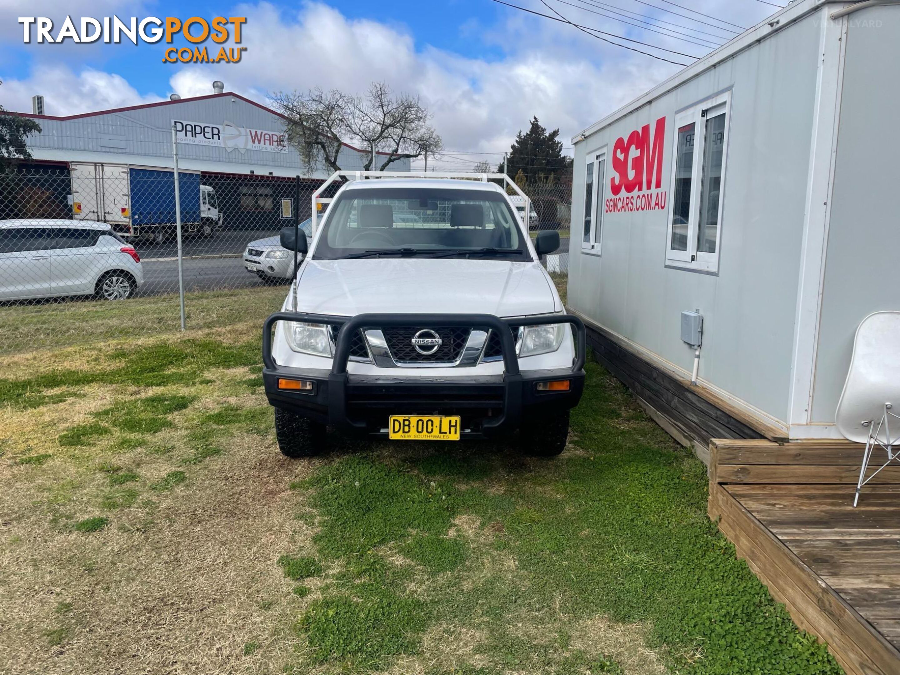 2012 NISSAN NAVARA SERIES D40 CAB CHASSIS