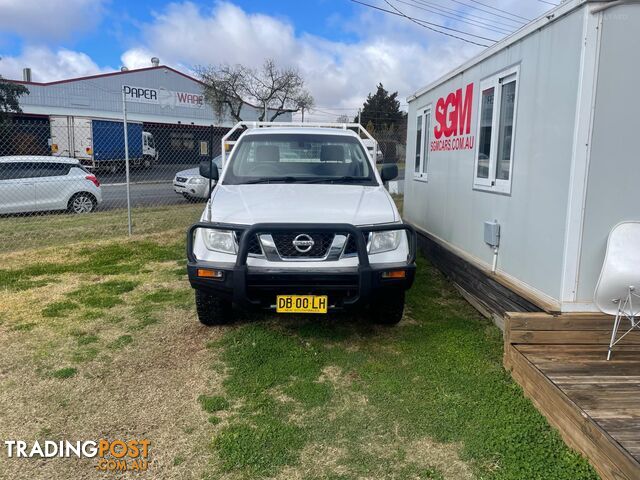 2012 NISSAN NAVARA SERIES D40 CAB CHASSIS