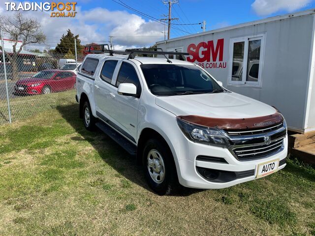 2018 HOLDEN COLORADO LS RG CAB CHASSIS