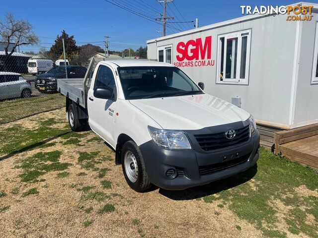 2012 TOYOTA HILUX WORKMATE TGN16R CAB CHASSIS