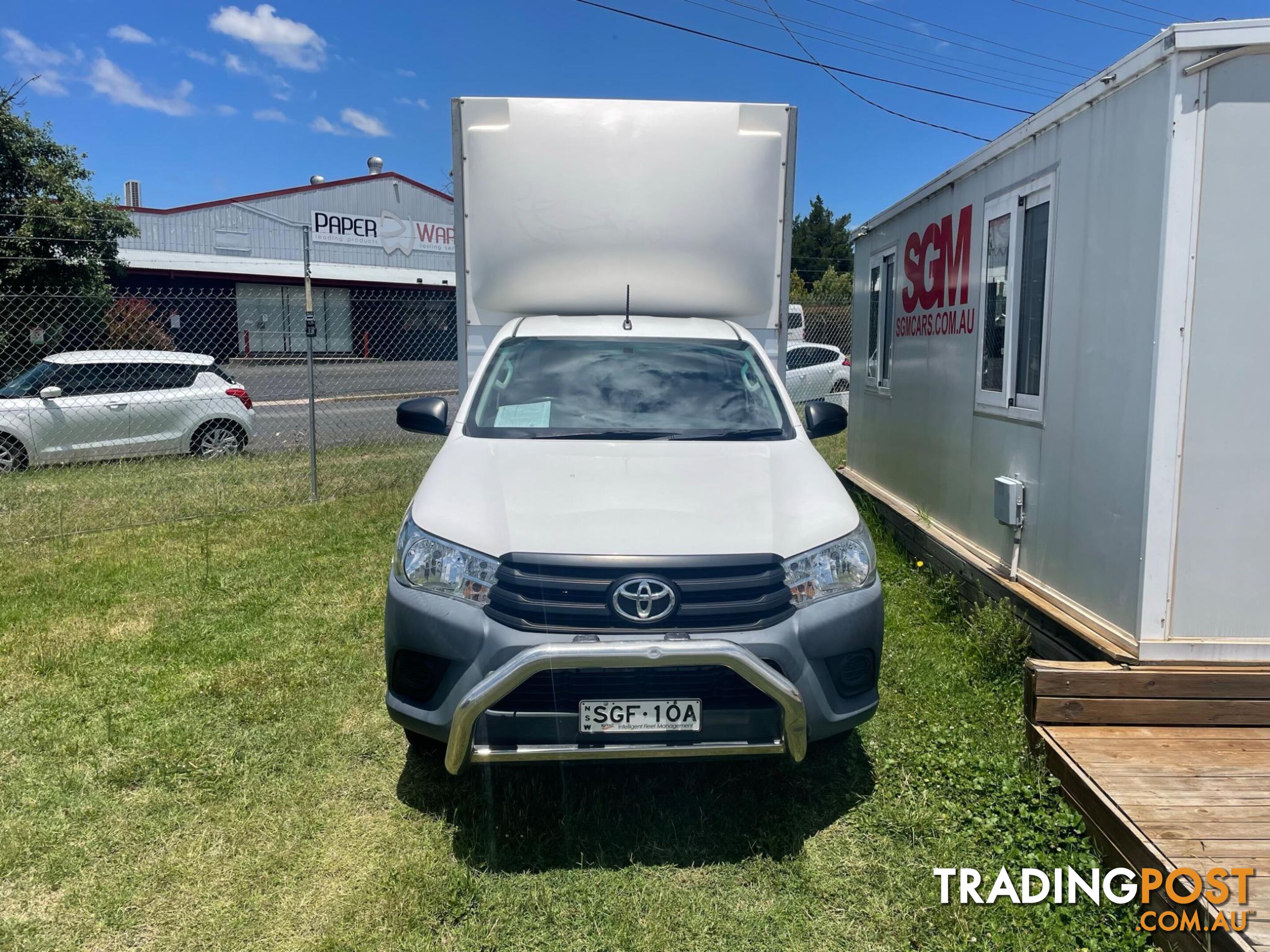 2017 TOYOTA HILUX TGN121R WORKMATE CAB CHASSIS