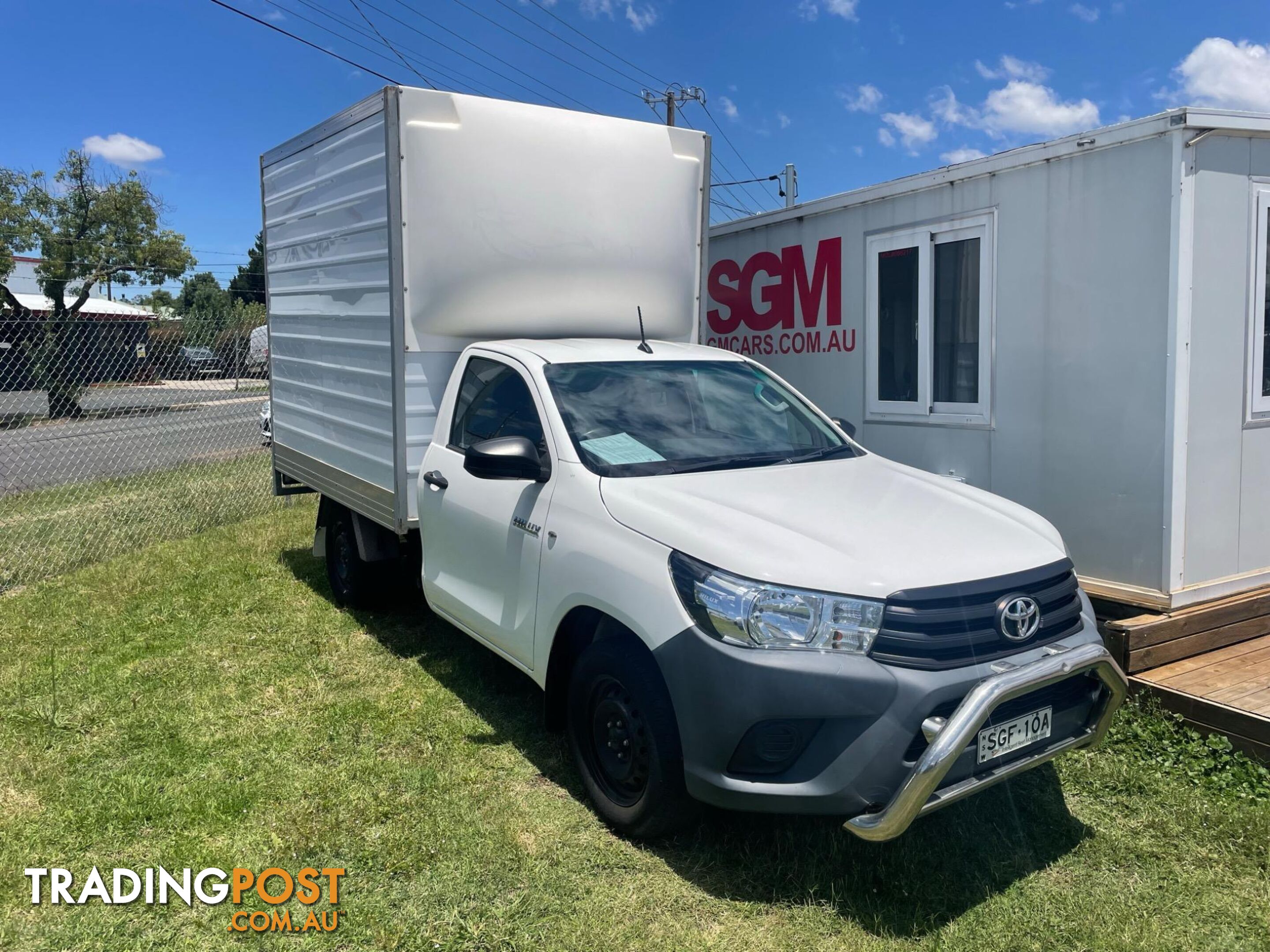 2017 TOYOTA HILUX TGN121R WORKMATE CAB CHASSIS