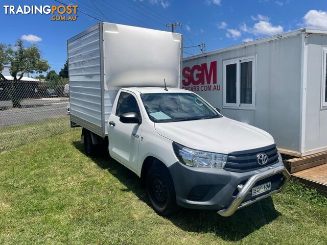 2017 TOYOTA HILUX TGN121R WORKMATE CAB CHASSIS