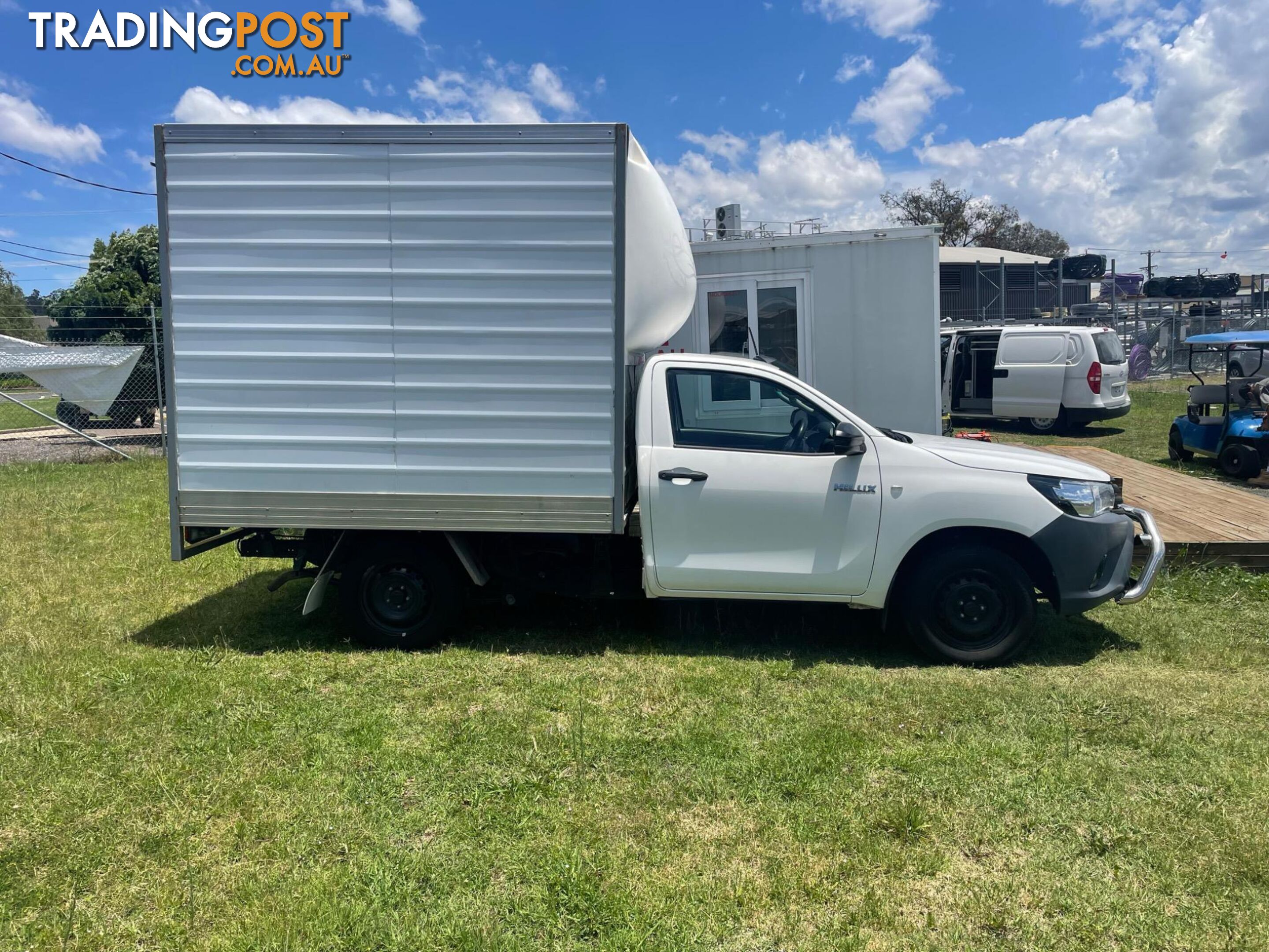 2017 TOYOTA HILUX TGN121R WORKMATE CAB CHASSIS