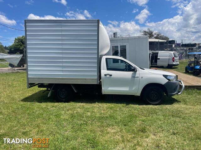 2017 TOYOTA HILUX TGN121R WORKMATE CAB CHASSIS