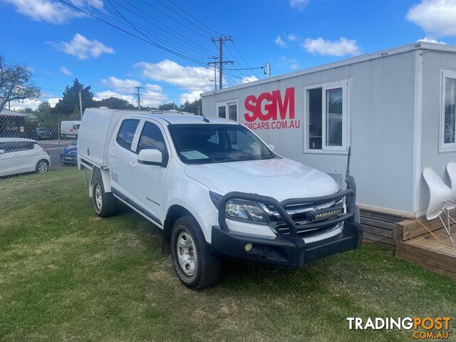 2017 HOLDEN COLORADO LS RG CAB CHASSIS