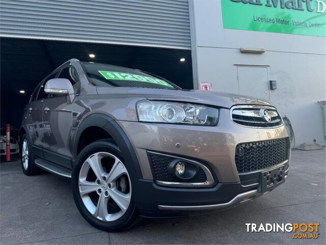 2013 HOLDEN CAPTIVA 7LX CGMY13 4D WAGON