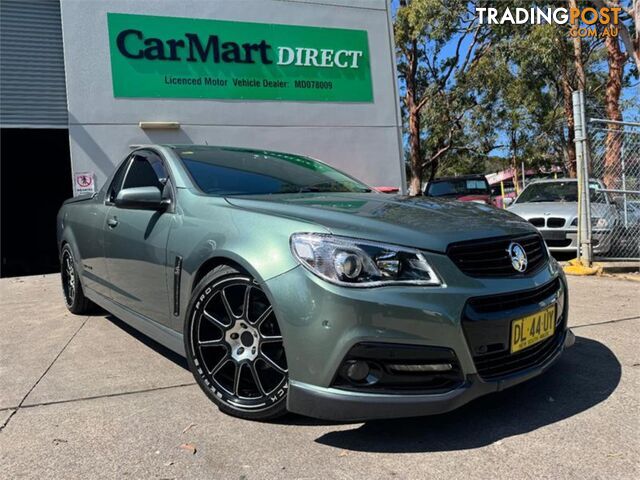 2014 HOLDEN UTE SV6STORM VF UTILITY