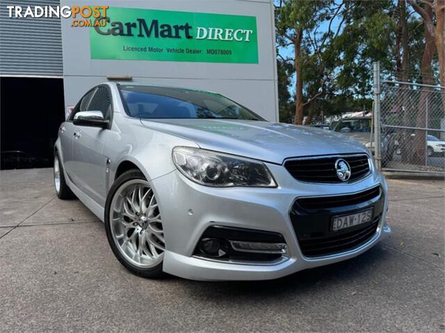 2014 HOLDEN COMMODORE SV6STORM VF 4D SEDAN