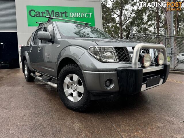 2010 NISSAN NAVARA ST D40 DUAL CAB P/UP