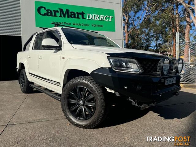 2016 VOLKSWAGEN AMAROK TDI420ATACAMA 2HMY16 DUAL CAB UTILITY