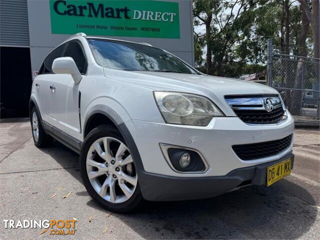 2014 HOLDEN CAPTIVA 5LTZ CGMY14 4D WAGON