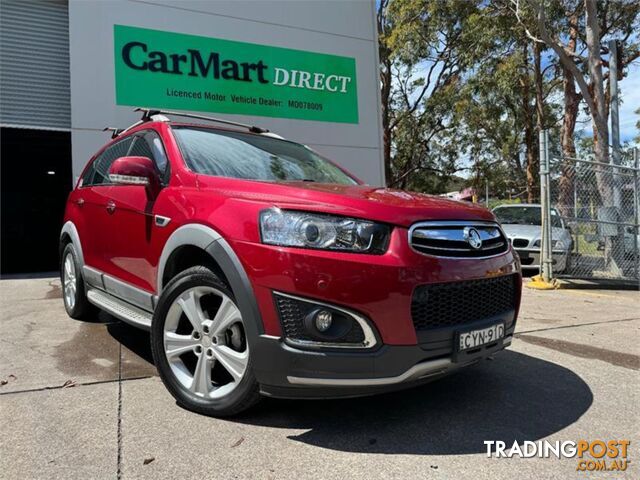 2015 HOLDEN CAPTIVA 7LTZ CGMY15 4D WAGON