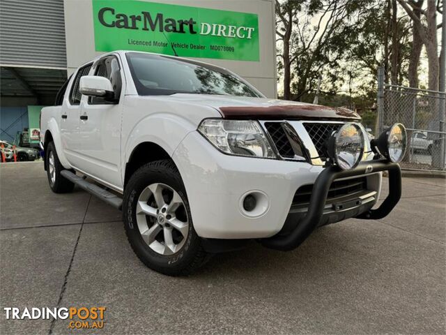 2014 NISSAN NAVARA ST D40MY12UPGRADE DUAL CAB P/UP