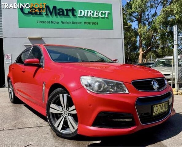 2014 HOLDEN COMMODORE SV6 VF 4D SEDAN