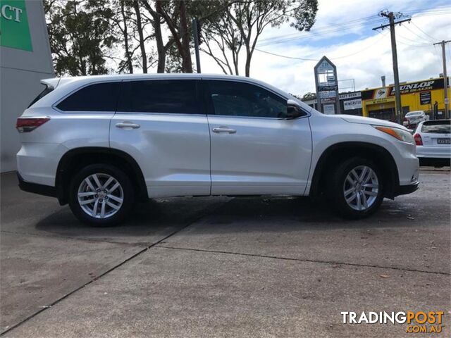 2014 TOYOTA KLUGER GX GSU55R 4D WAGON