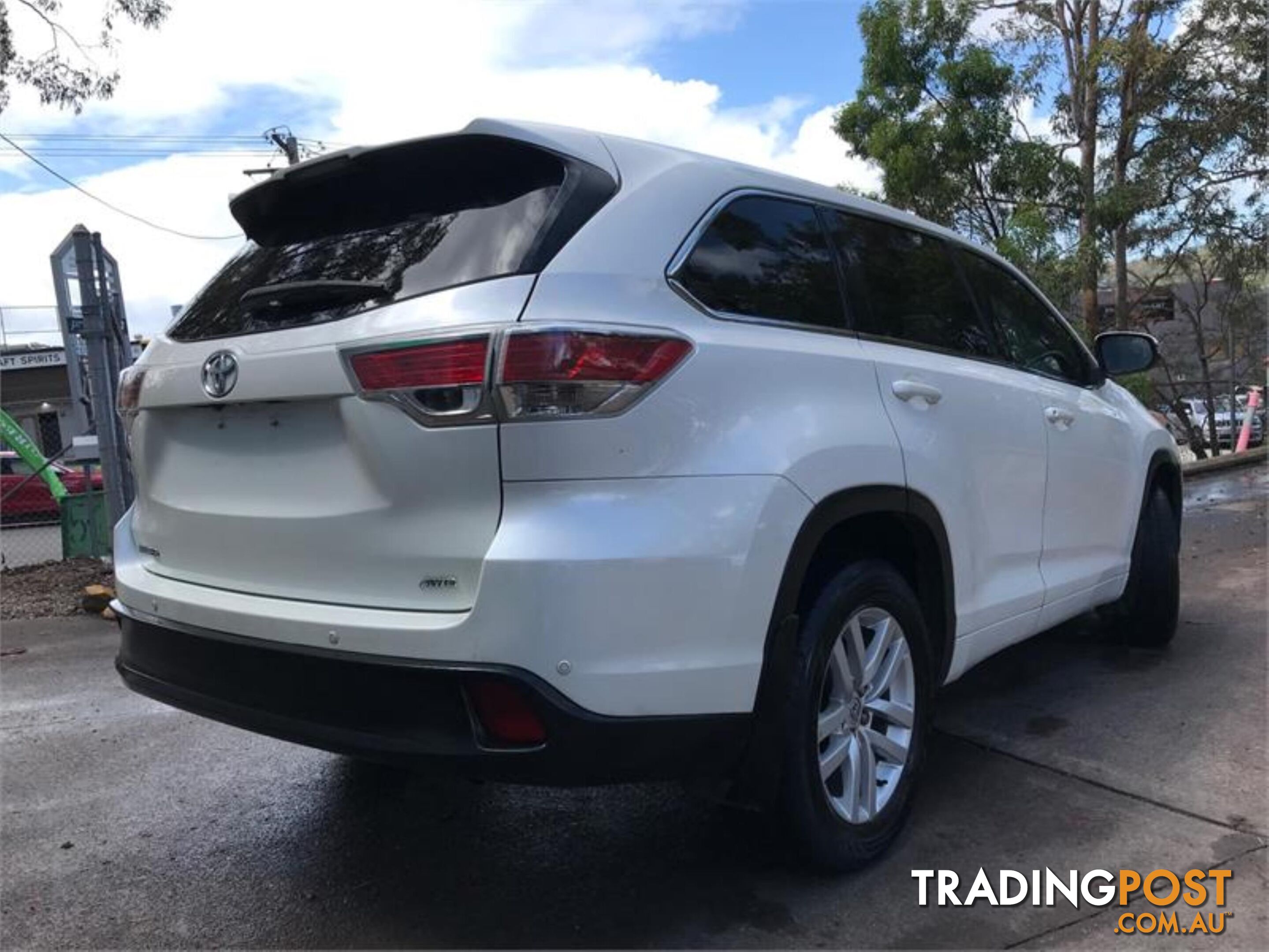 2014 TOYOTA KLUGER GX GSU55R 4D WAGON