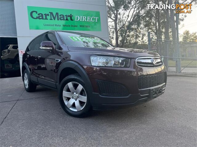 2014 HOLDEN CAPTIVA 7LS CGMY14 4D WAGON