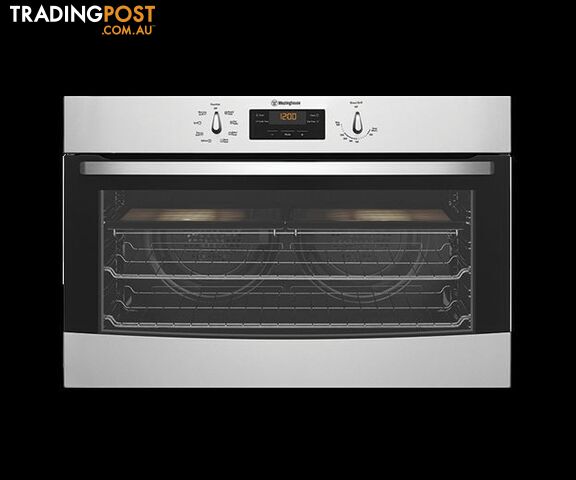 Westinghouse 90cm Stainless Steel Underbench Oven WVE914SB