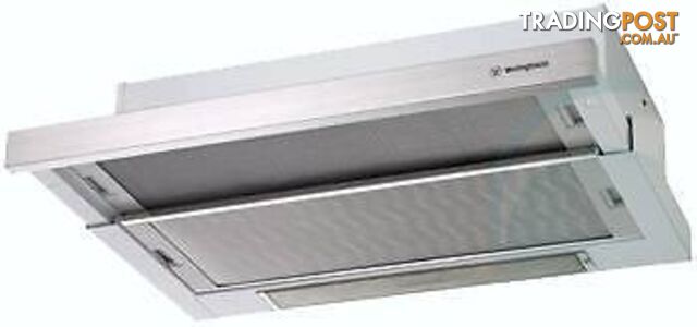 Westinghouse 60cm Slideout White Rangehood - Model: WRH608IW