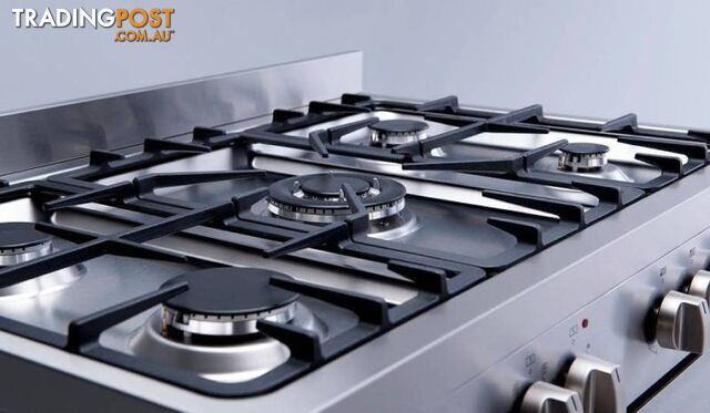 Euro 90cm S / Steel Dual Fuel Freestanding Cooker – EV900DPSX - photo 3 of 4