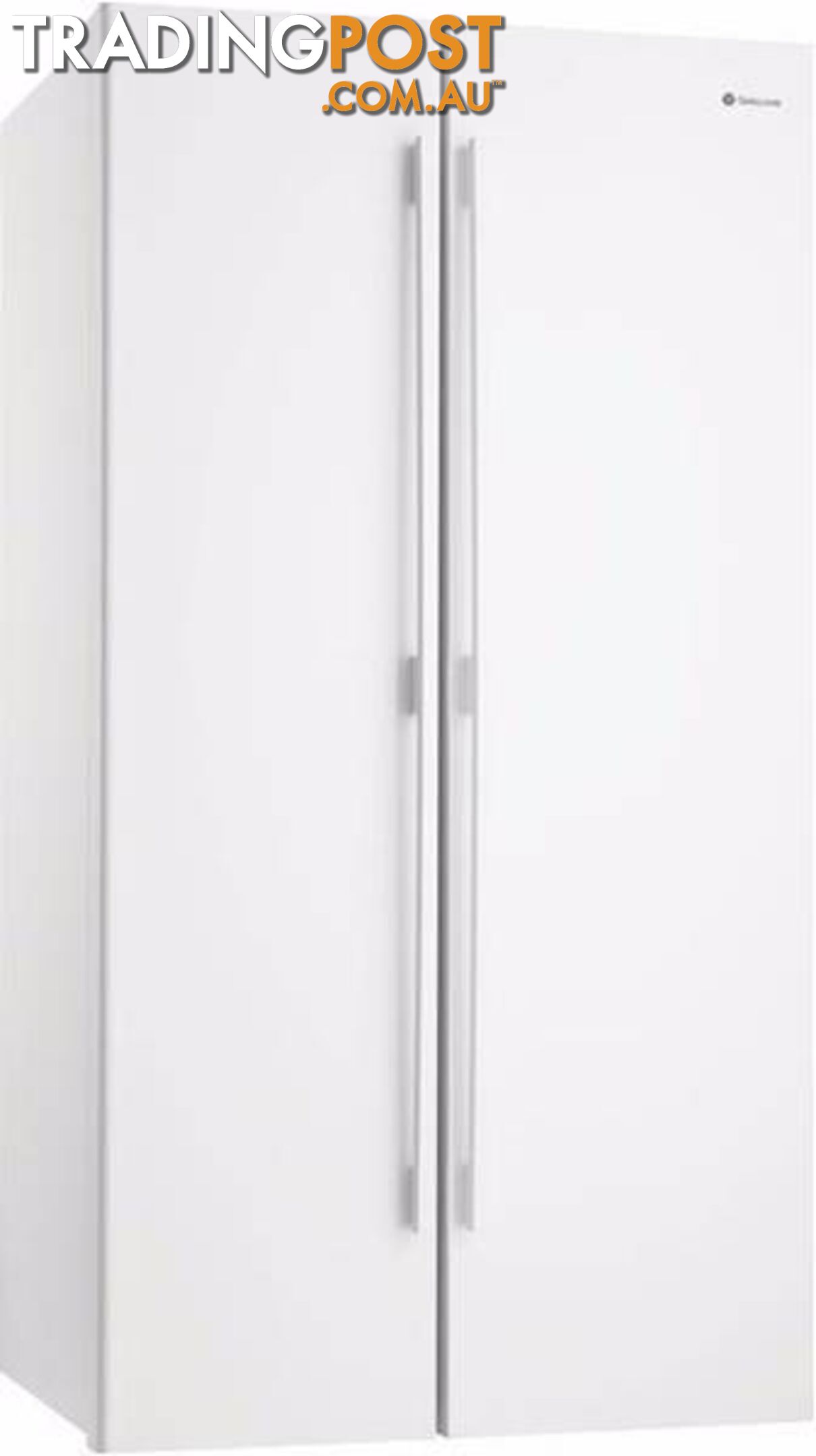 WESTINGHOUSE 610LT WHITE SIDE BY SIDE FRIDGE FREEZER WSE6100WF