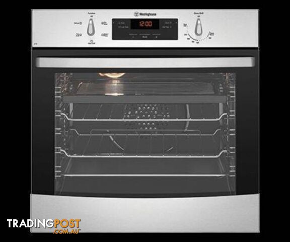 Westinghouse 60cm Stainless Steel Fan Forced Wall Oven - WVE615S - photo 2 of 5