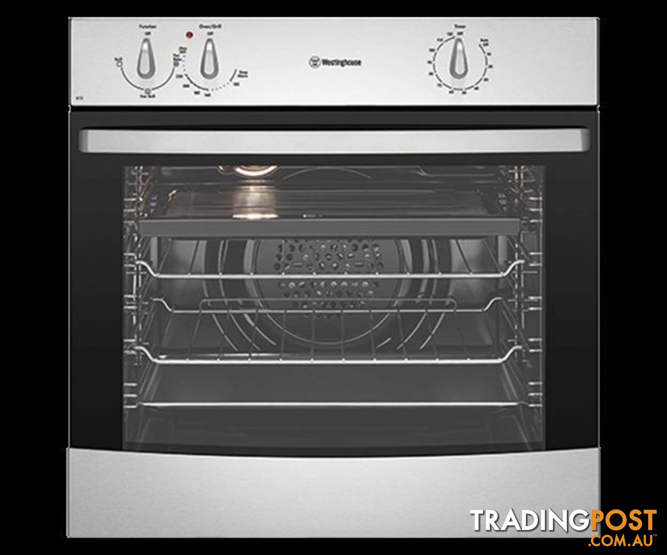 Westinghouse 60cm Stainless Steel Fan Forced Wall Oven – WVE613S