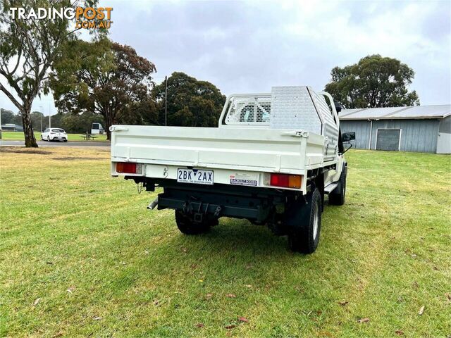 2019 TOYOTA LANDCRUISER WORKMATE (4X4) VDJ79R MY18 CAB CHASSIS