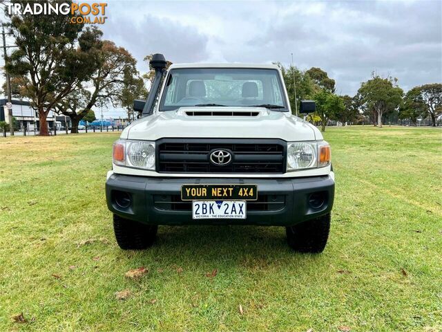 2019 TOYOTA LANDCRUISER WORKMATE (4X4) VDJ79R MY18 CAB CHASSIS