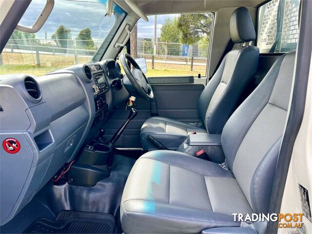 2019 TOYOTA LANDCRUISER WORKMATE (4X4) VDJ79R MY18 CAB CHASSIS