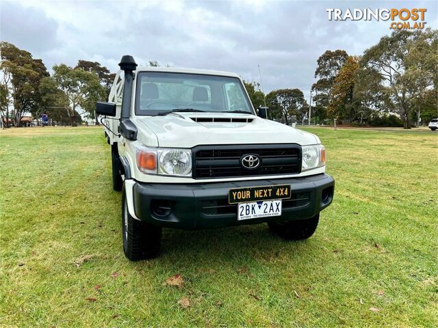 2019 TOYOTA LANDCRUISER WORKMATE (4X4) VDJ79R MY18 CAB CHASSIS