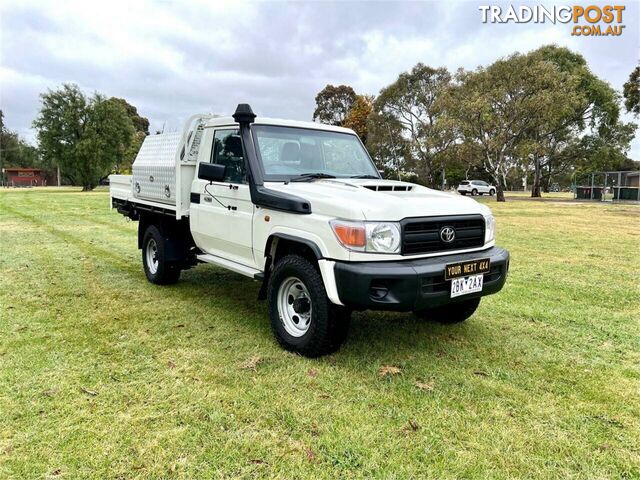 2019 TOYOTA LANDCRUISER WORKMATE (4X4) VDJ79R MY18 CAB CHASSIS