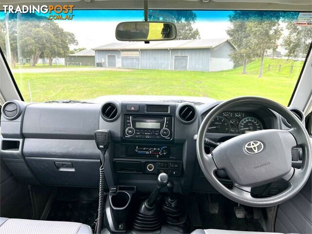 2019 TOYOTA LANDCRUISER WORKMATE (4X4) VDJ79R MY18 DOUBLE C\/CHAS