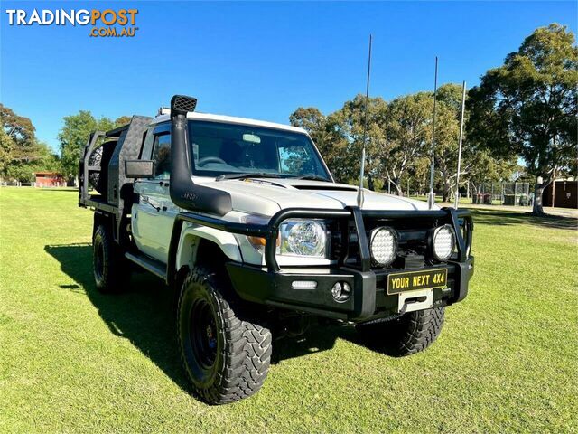 2011 TOYOTA LANDCRUISER WORKMATE (4X4) VDJ79R 09 UPGRADE CAB CHASSIS