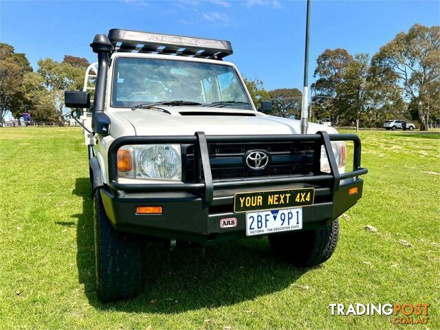 2013 TOYOTA LANDCRUISER WORKMATE (4X4) VDJ79R MY12 UPDATE DOUBLE C\/CHAS